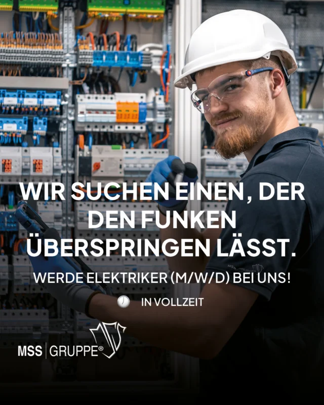 Strom drauf – und los! ⚡️

Du bist Elektriker (m/w/d) und willst im Bereich Haustechnik was bewegen? Dann komm ins Team für das Einkaufzentrum in Langenhagen!

Was dich erwartet:
✅ Gebäudetechnik betreuen
✅ Technik-Checks, Wartung, Soforthilfe
✅ Mängel analysieren & dokumentieren
✅ Firmenfahrzeug inklusive!

Du bringst mit:
✔️ Ausbildung im Elektrohandwerk
✔️ Technisches Verständnis & handwerkliches Können
✔️ Erfahrung im Umgang mit Anlagen & Fehlern

Jetzt bewerben & durchstarten!
👉 https://www.mssgruppe.de/karriere/

#MSSGruppe #Karriere #Service #Elektiker #Team