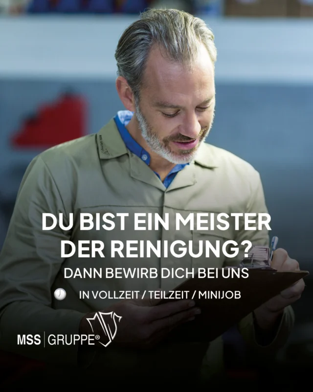 Hausmeister gesucht – für unser Center in Langenhagen! 🧰

Du kennst jede Ecke und weißt, wo’s klemmt? Dann brauchen wir dich!

🔧 Deine Aufgaben:
➤ Unterstützung des Haustechnikerteams
➤ Soforthilfe & kleine Reparaturen
➤ Kontrollgänge für einen reibungslosen Ablauf

🎯 Du hast eine handwerkliche Ausbildung, bist zuverlässig und packst an?

Dann los!
📆 Start: 01.07.
🕒 Vollzeit, Teilzeit oder Minijob

Klingt nach dir? Dann bewirb dich jetzt!
👉 https://www.mssgruppe.de/karriere/

#MSSGruppe #Karriere #Service #Hausmeister #Team
